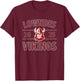 Lowndes Vikings Logo 2025 HS T-Shirt - T-Shirt | Maroon