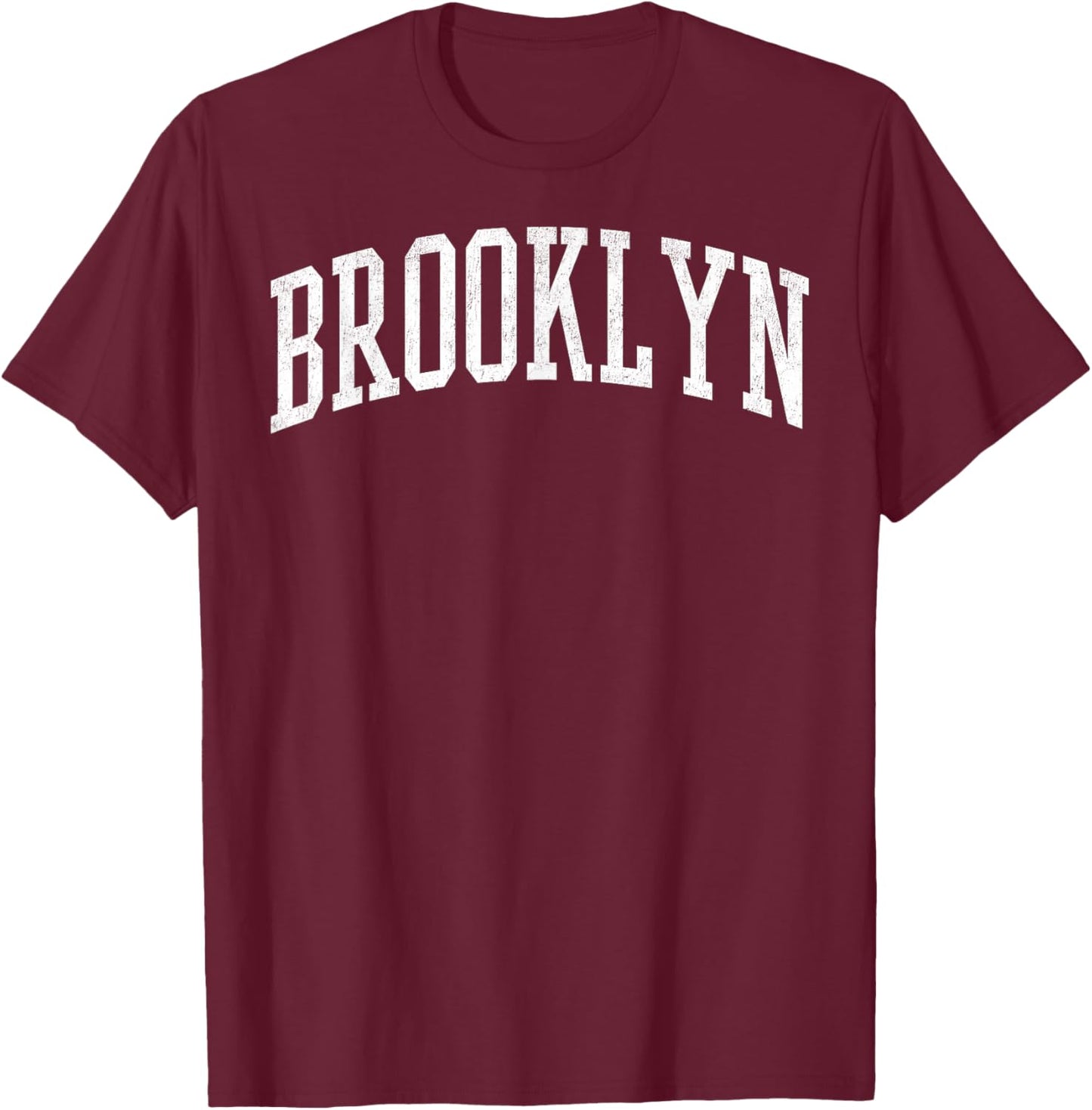 Brooklyn New York NY Vintage Women T-Shirt - T-Shirt | Maroon