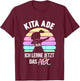 Kinder Bäm Kita Abgänger 2026 Einschulung Schulkind Kita Ade 2026 T-Shirt - T-Shirt | Maroon