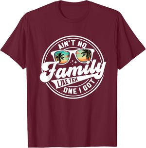 Ain't No Family Like The One I Got Matching Family Reunion T-Shirt - T-Shirt | Maroon