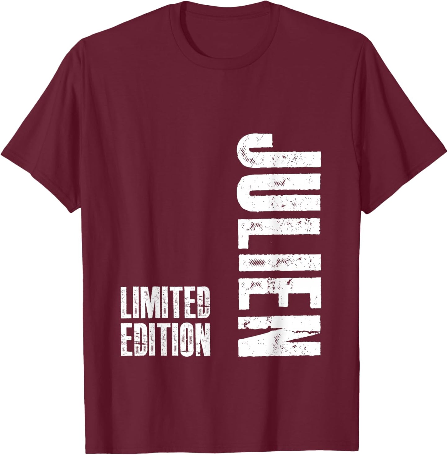 Julien Funny Gift Name Julien T-Shirt - T-Shirt | Maroon