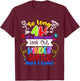 So Long 4K Graduation Kindergarten Here I Come 2025 T-Shirt - T-Shirt | Maroon