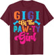 Gigi of The Paw-ty Girl Dog Family Matching Party T-Shirt - T-Shirt | Maroon