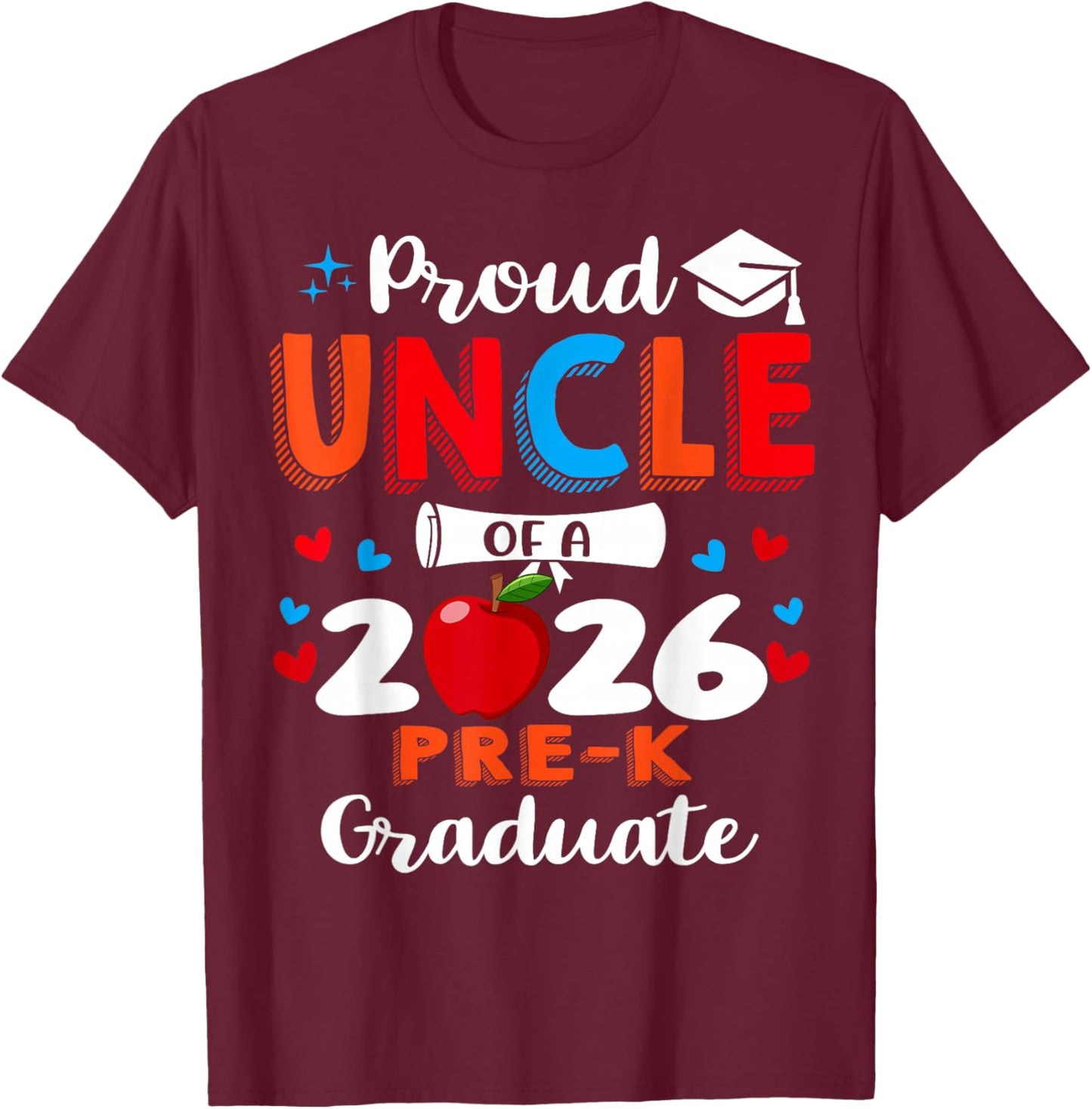 Graduation T-Shirt - T-Shirt | Maroon