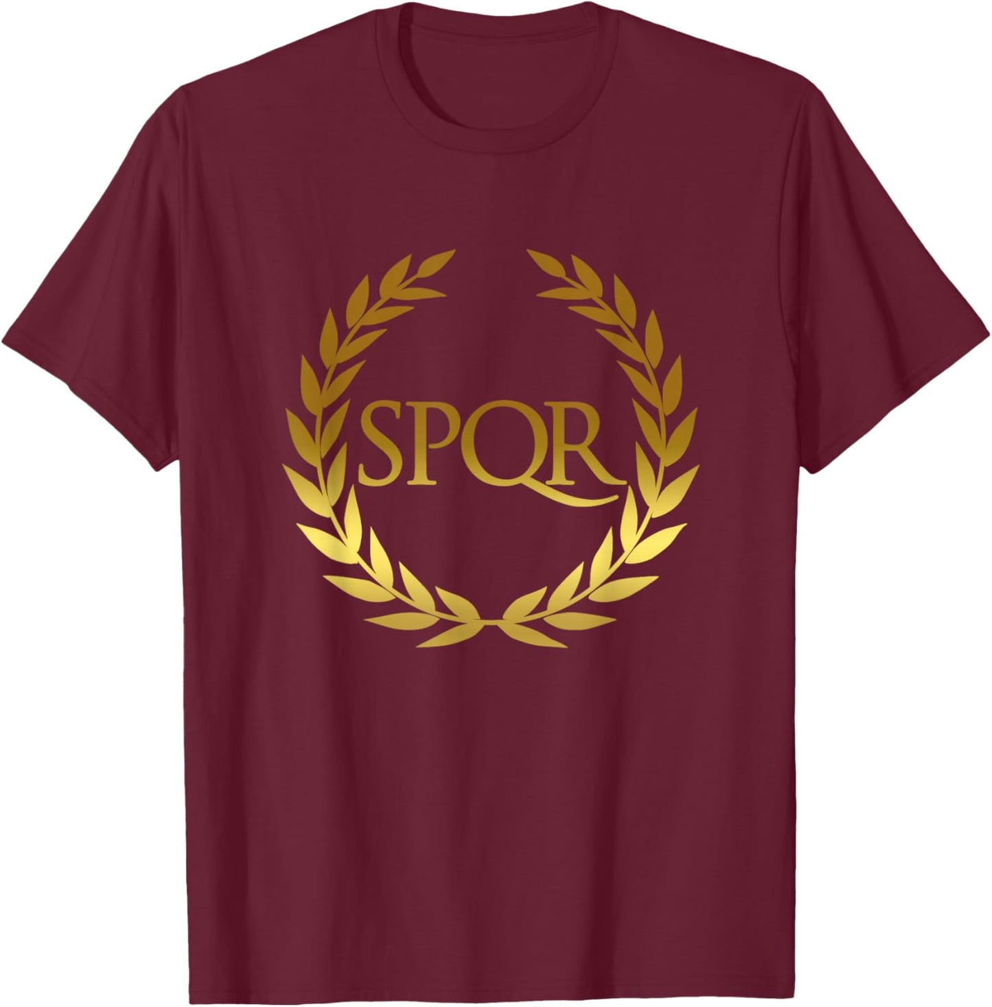 Roman Empire SPQR T-Shirt - T-Shirt | Maroon