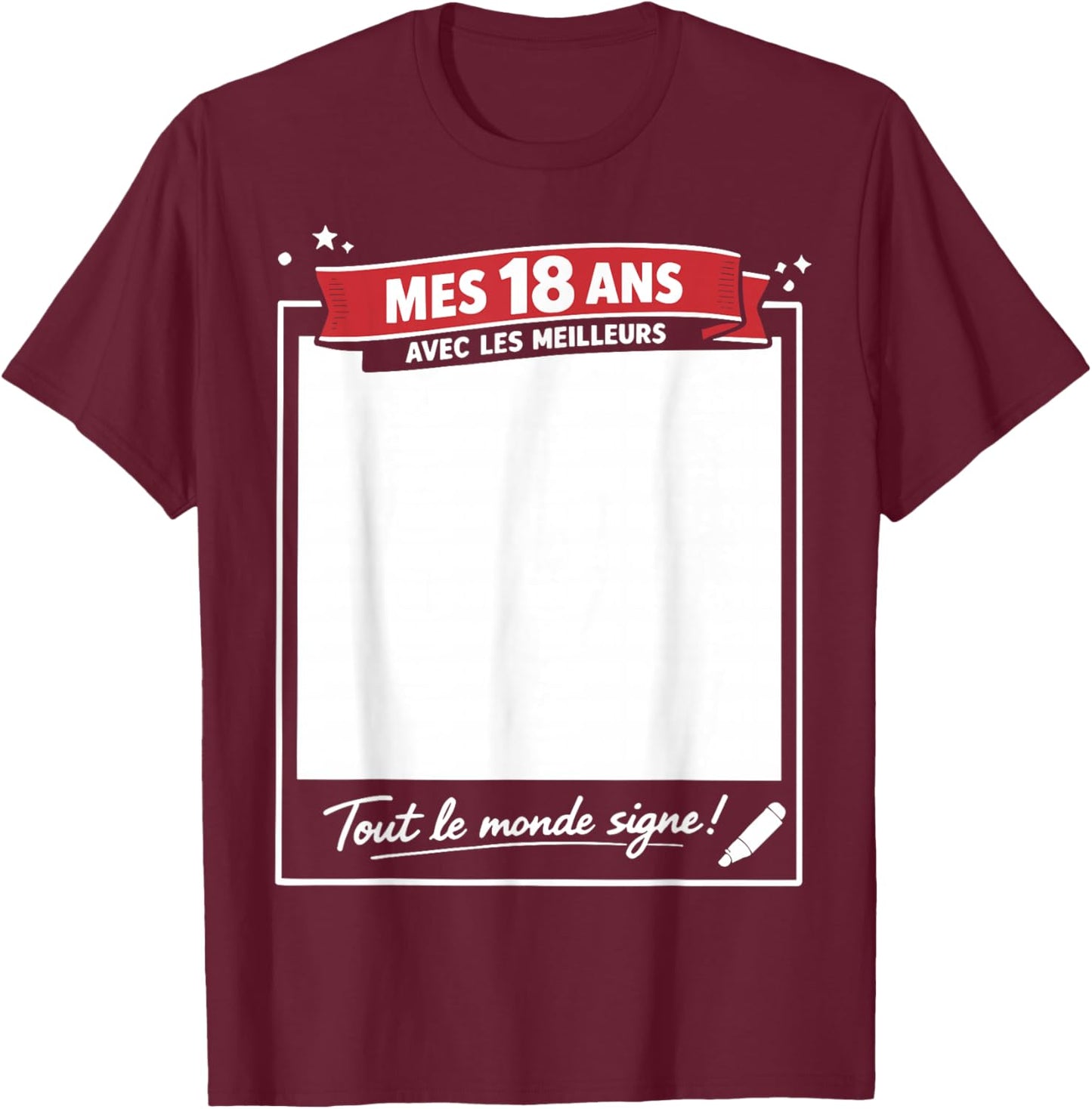 18th Birthday Girl Boy 18 Years 2008 Funny Gift T-Shirt - T-Shirt | Maroon