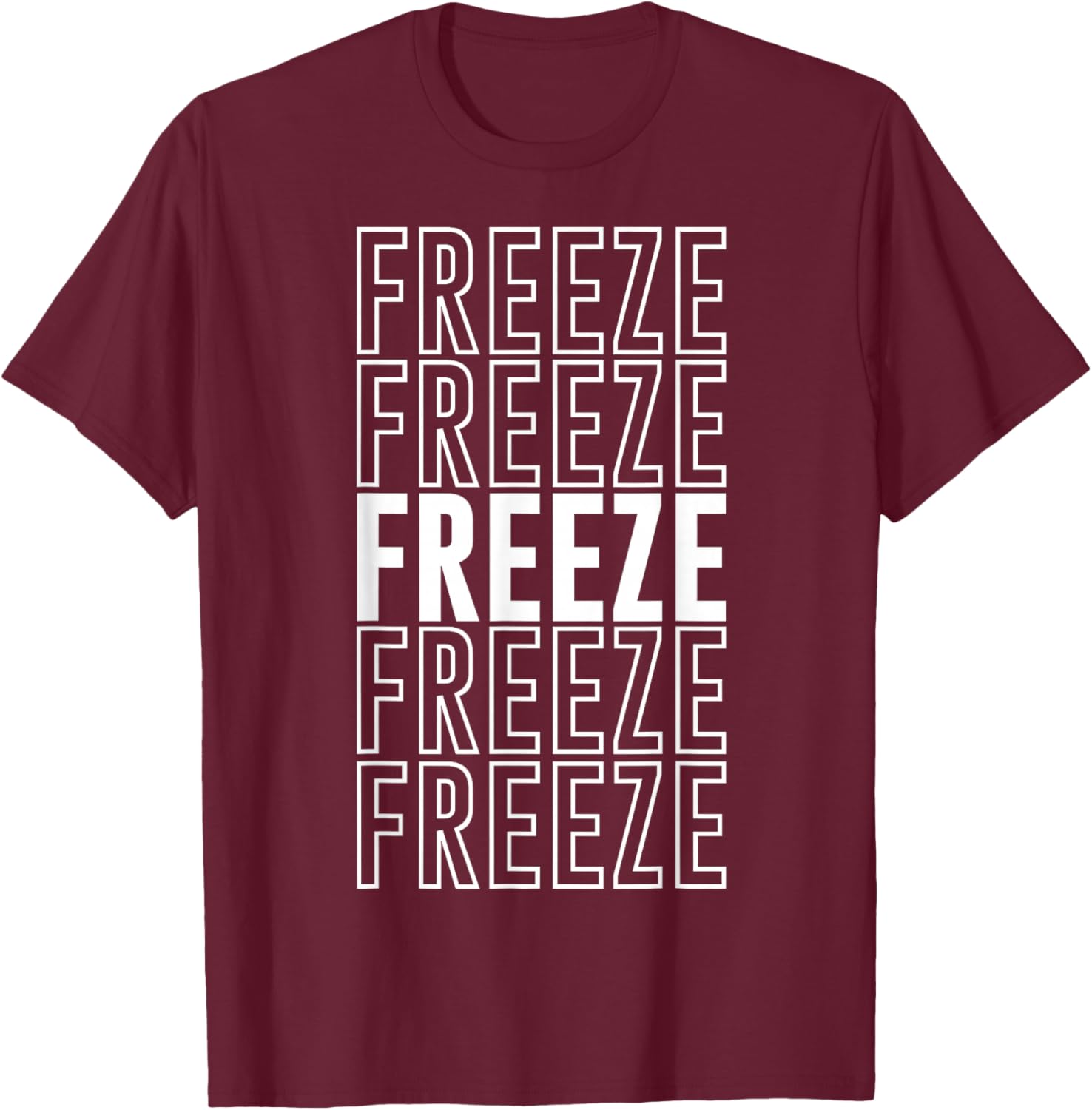 Freeze T-Shirt - T-Shirt | Maroon