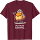 Deutsche Kartoffel | Lustiger Spruch | Wikinger T-Shirt - T-Shirt | Maroon