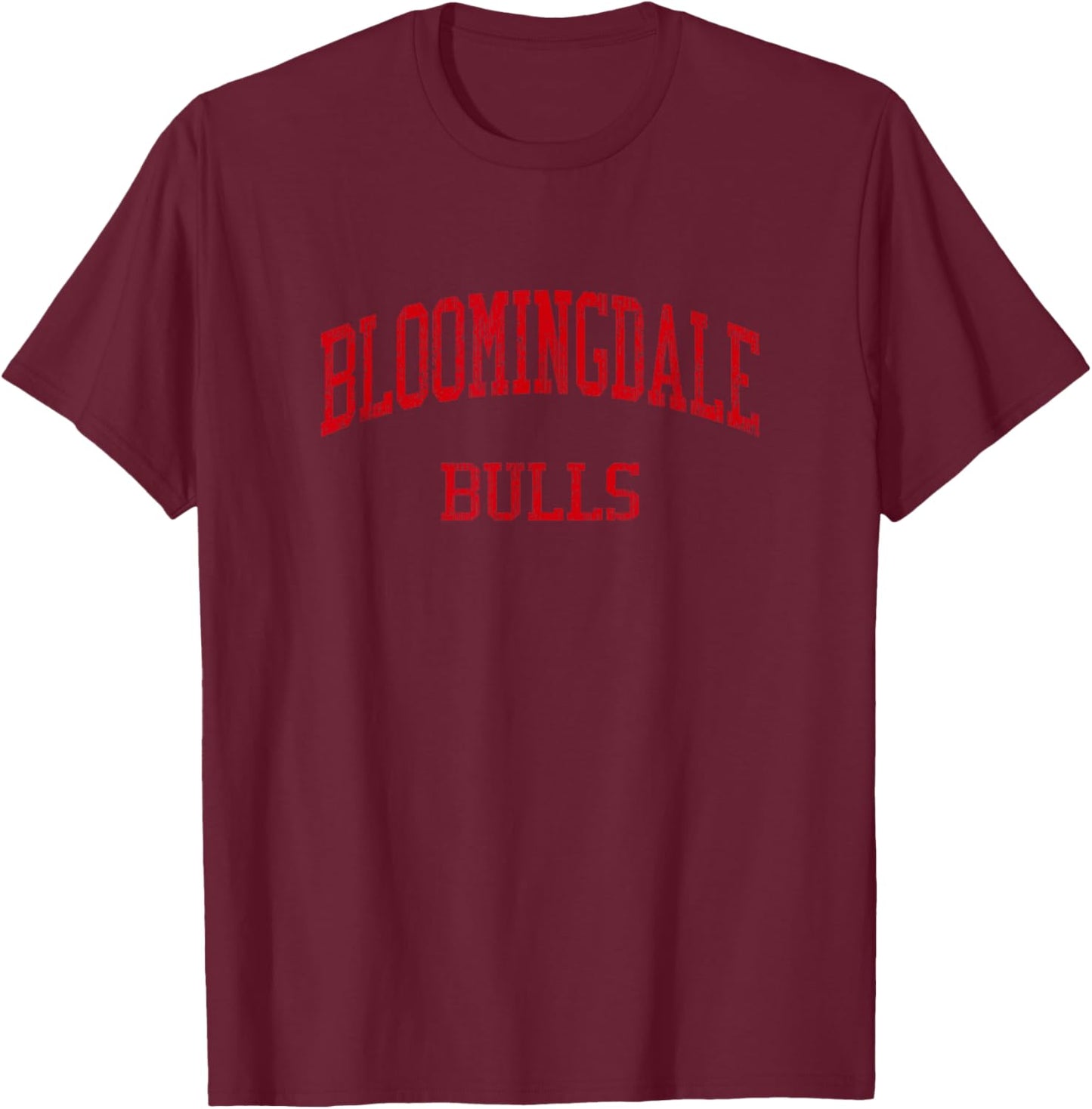 Bloomingdale High School HS Valrico FL Vintage Sports T-Shirt - T-Shirt | Maroon