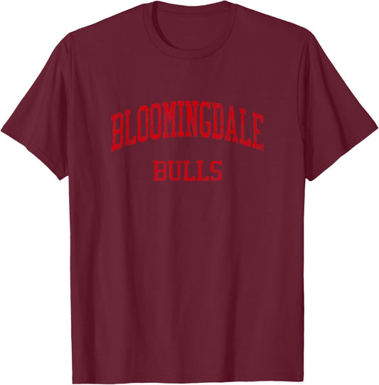 Bloomingdale High School HS Valrico FL Vintage Sports T-Shirt - T-Shirt | Maroon