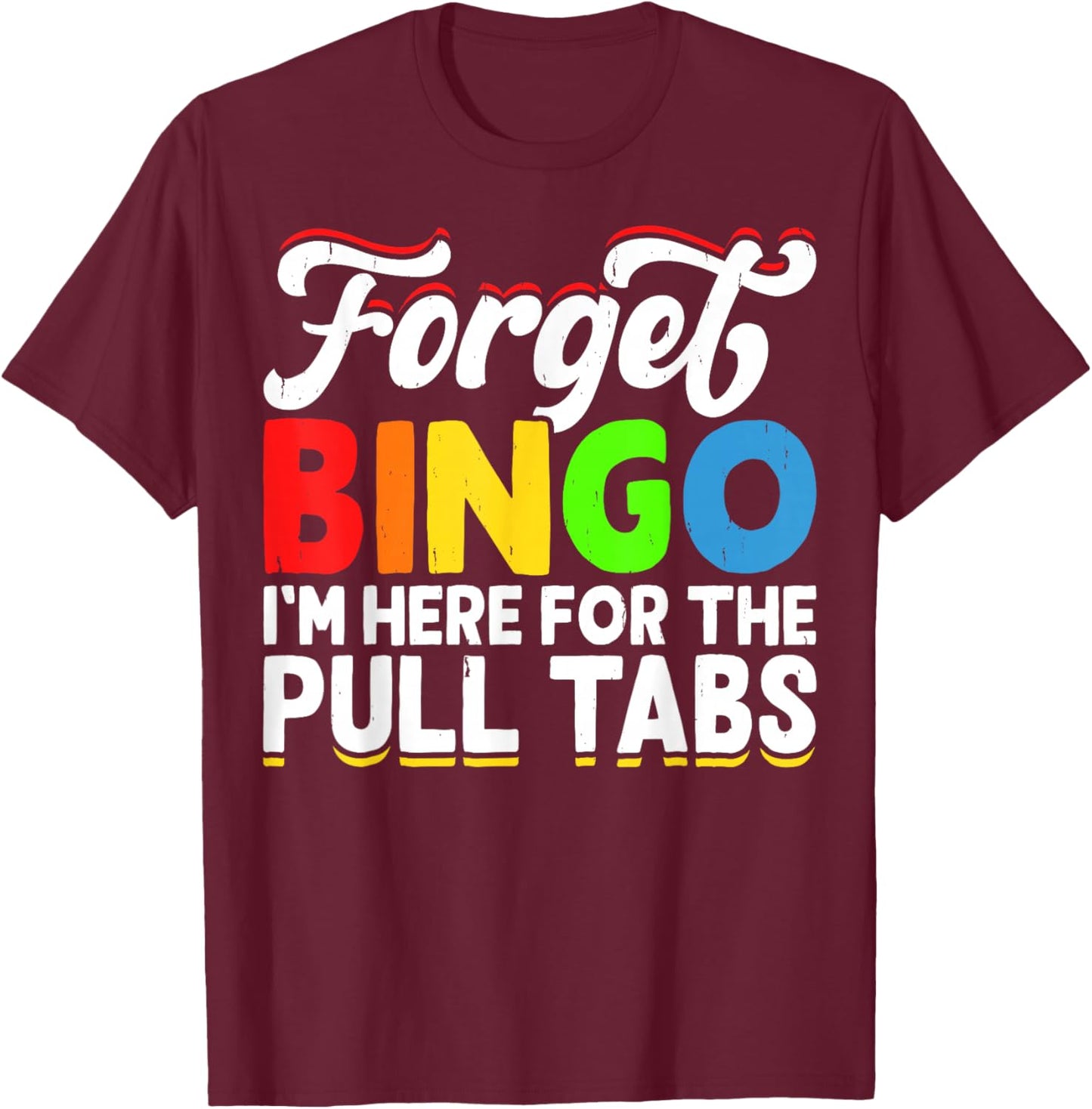 Bingo Player Design Bingo Caller Gambling Bingo Lover T-Shirt - T-Shirt | Maroon