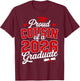 Proud Cousin of a Class of 2026 Graduate Senior Graduation T-Shirt - T-Shirt | Maroon