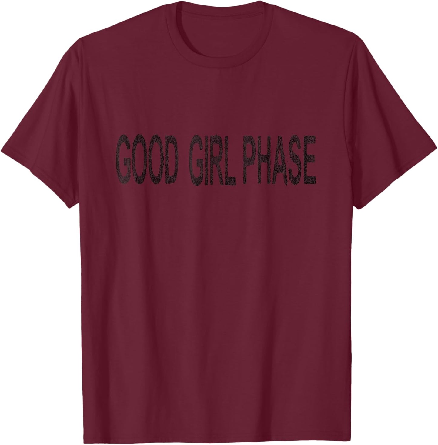 Official Hardy Good Girl Bad Girl T-Shirt - T-Shirt | Maroon