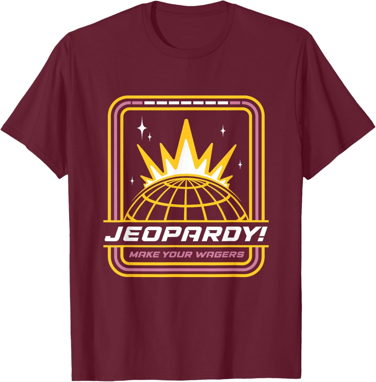 Jeopardy! Champion T-Shirt - T-Shirt | Maroon