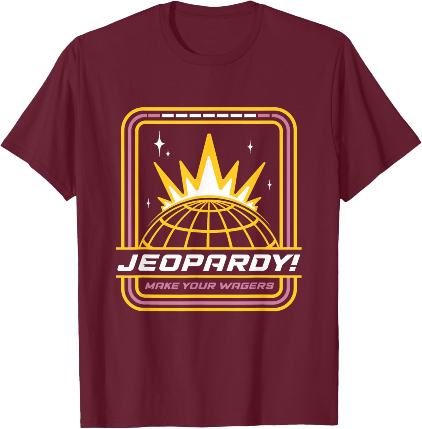 Jeopardy! Champion T-Shirt - T-Shirt | Maroon
