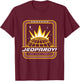 Jeopardy! Champion T-Shirt - T-Shirt | Maroon