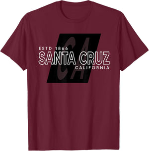 Santa Cruz en Californie/Performance de Santa Cruz en Californie T-Shirt - T-Shirt | Maroon