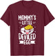 Mommy's Little Deviled Egg - Deviled Egg Toddler T-Shirt - T-Shirt | Maroon