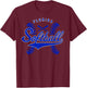 Florida Softball Vintage Kids Team Retro Softball Fan T-Shirt - T-Shirt | Maroon