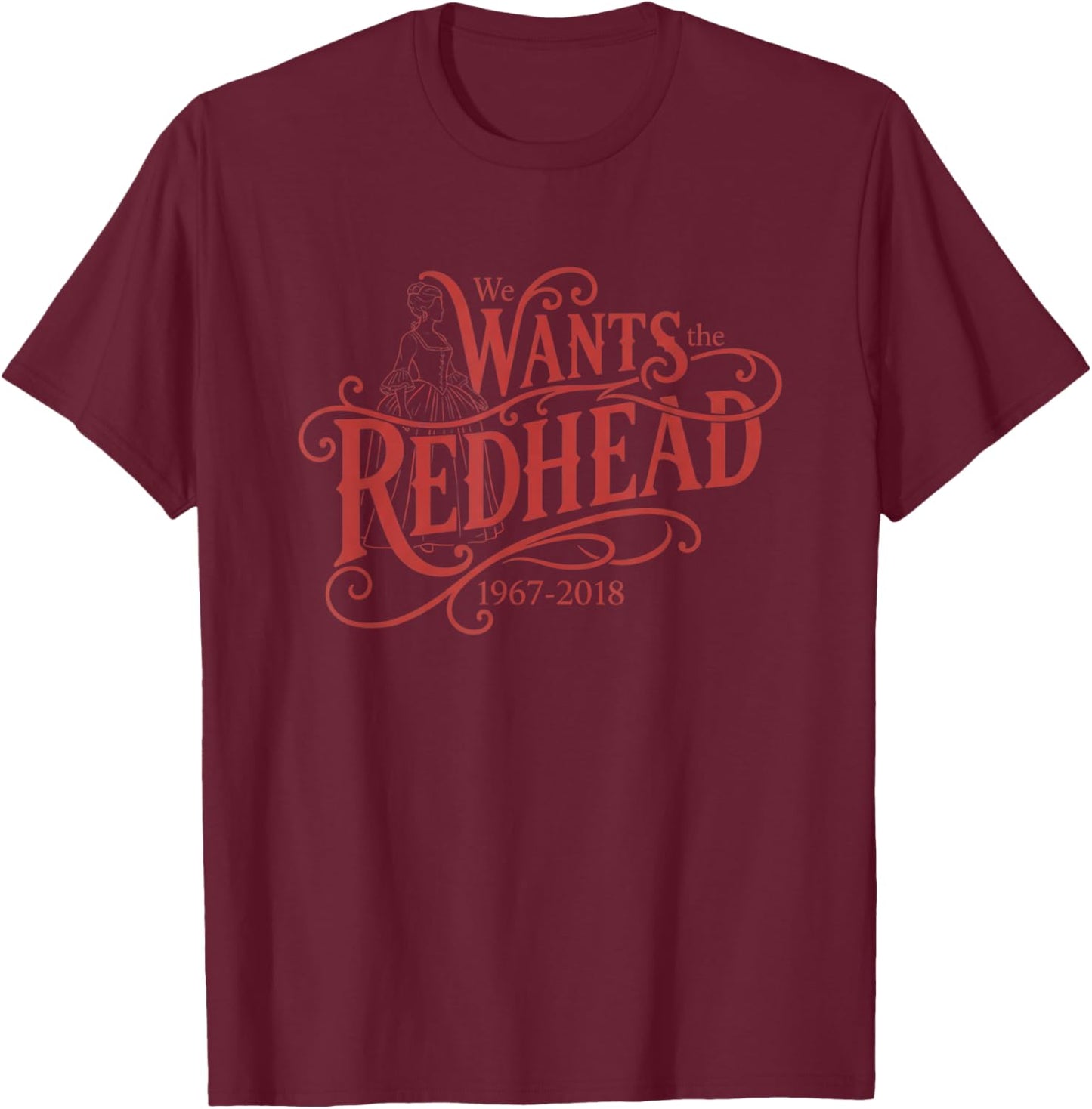 Latino Halloween We Wants The Redhead 1967 2018 T-Shirt - T-Shirt | Maroon