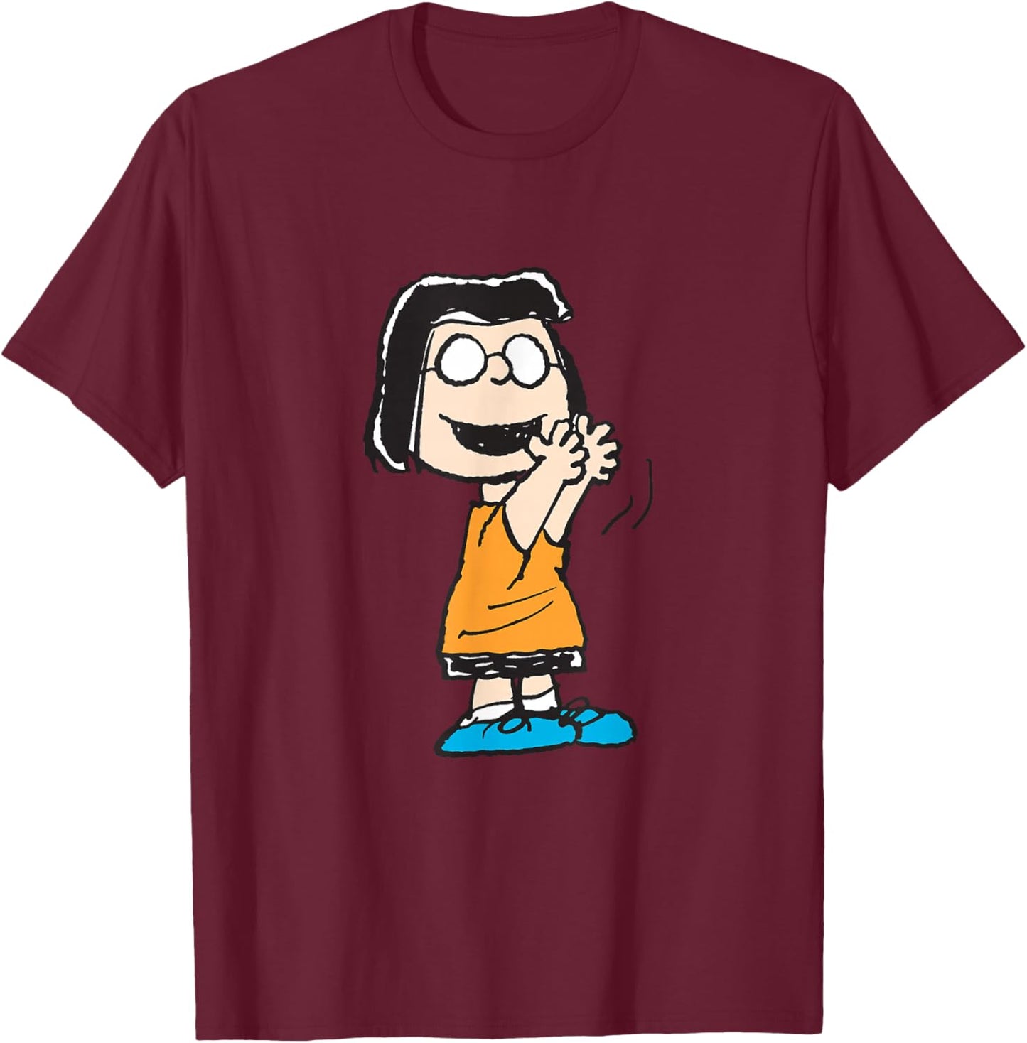 Peanuts Marcie T-Shirt - T-Shirt | Maroon