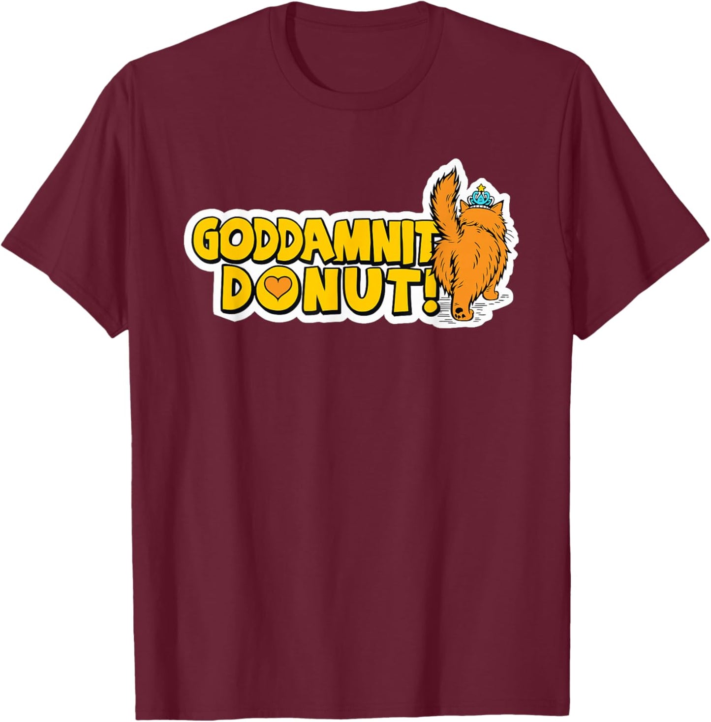 Funny Design T-Shirt - T-Shirt | Maroon