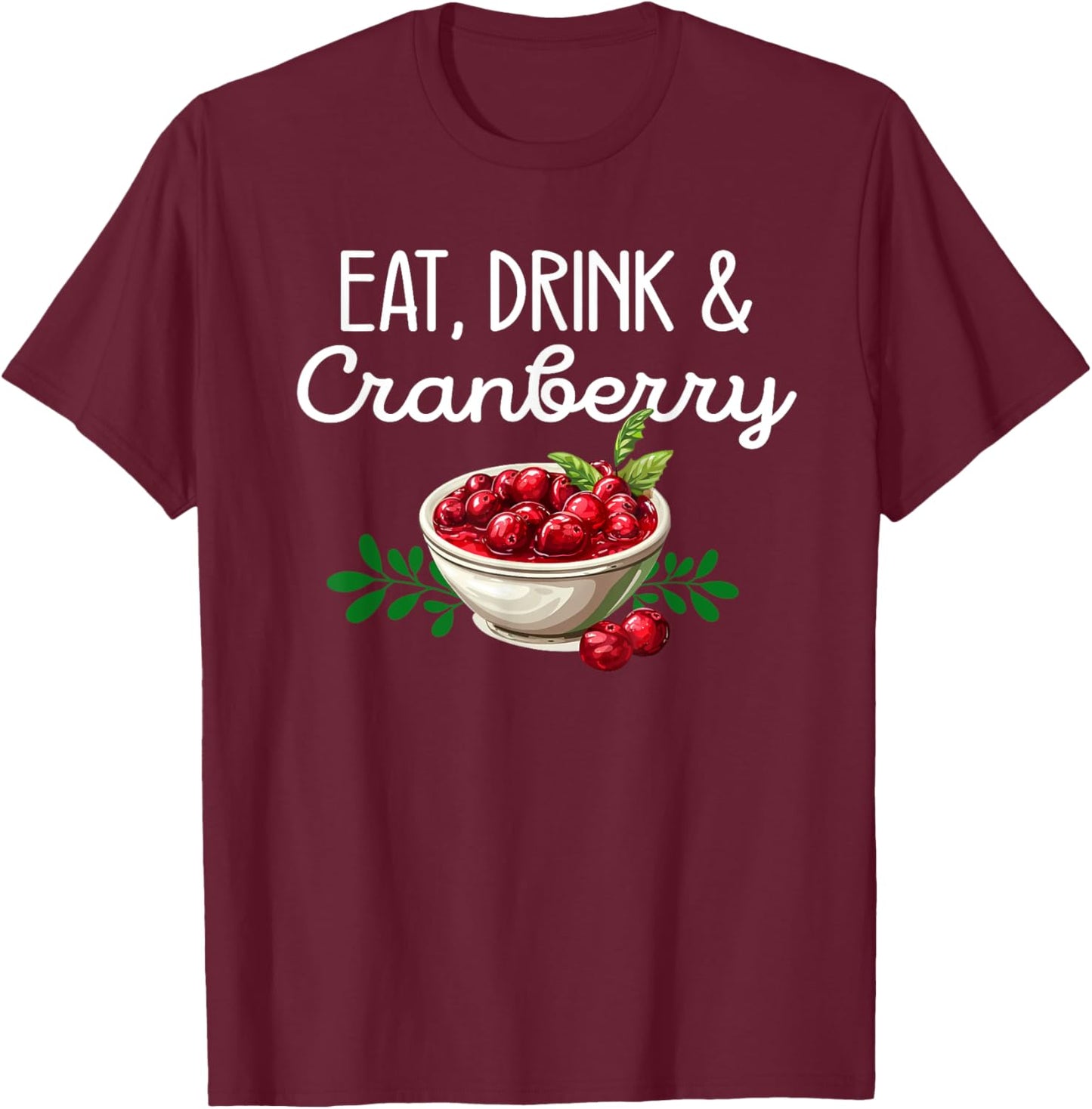 Adults, -Kids Red Small Classic Fit Modern Classic Thanksgiving Party T-Shirt - T-Shirt | Maroon