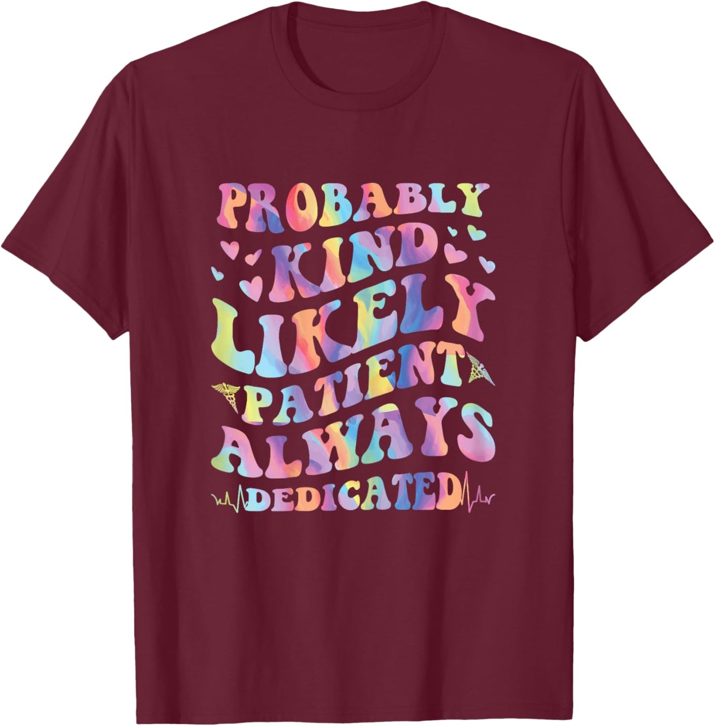 Direct support professional DSP Caregiver T-Shirt - T-Shirt | Maroon