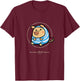 Monster Hunter Puzzles: Felyne Isles Radical Poogie T-Shirt - T-Shirt | Maroon
