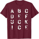 ABCDEFUCK ICE Support Immigrants Funny Men Women T-Shirt - T-Shirt | Maroon