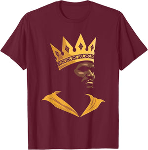 Mansa Musa African King Richest Man in History Mali Empire T-Shirt - T-Shirt | Maroon