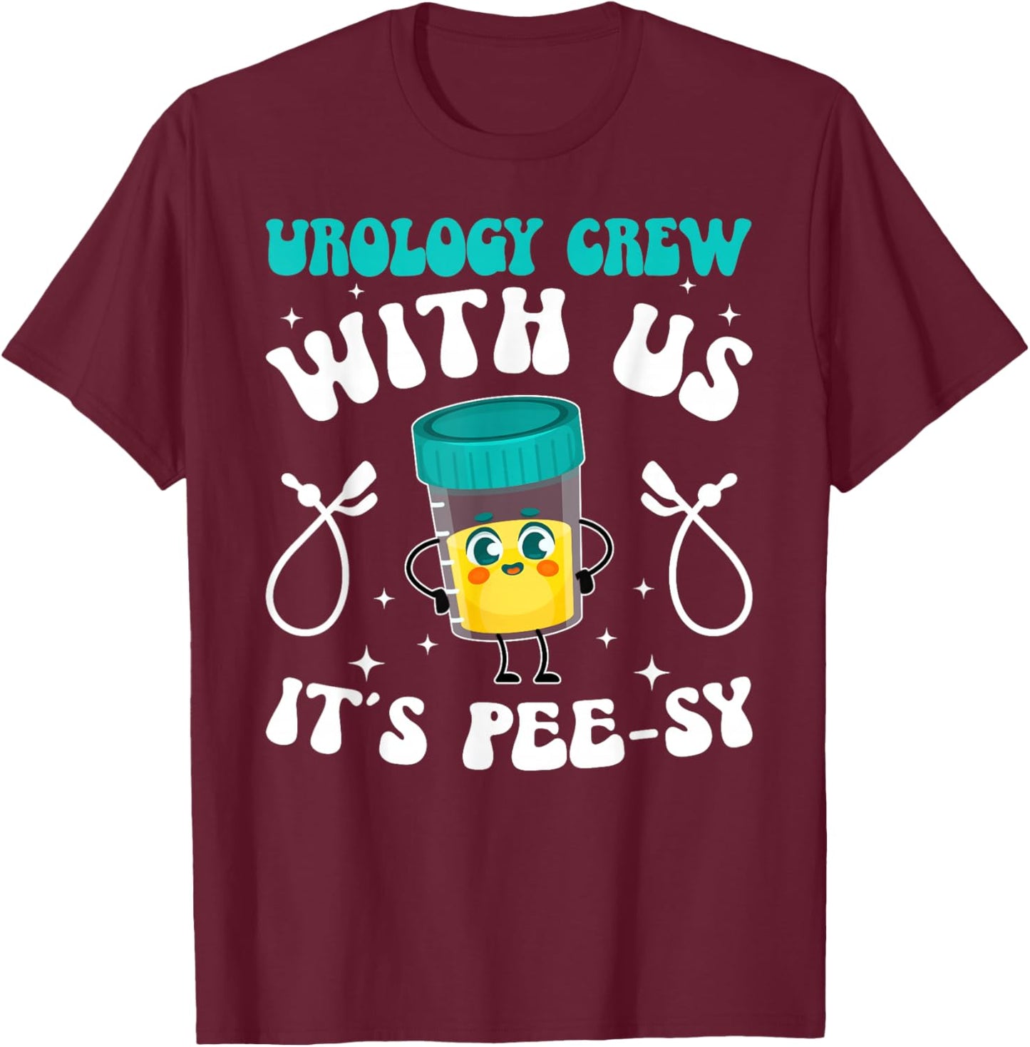 Urology Crew Urology Nurse Squad Urology Nursing Team T-Shirt - T-Shirt | Maroon