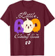 Little Boo Coming Soon-Funny Halloween Pregnant Announcement T-Shirt - T-Shirt | Maroon