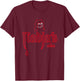 What We Do in The Shadows Iconic Nadja's Nightclub Big Logo T-Shirt - T-Shirt | Maroon