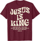 Jesus Is King Bible Verse John 14:6 Christian God Religious , black, S T-Shirt - T-Shirt | Maroon