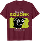 Squonk Pennsylvania State American Cryptid T-Shirt - T-Shirt | Maroon