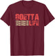 Goetta Sausage Cincinnati Food Breakfast Lover Goetta Life T-Shirt - T-Shirt | Maroon