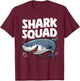Best Shark Art For Boys Girls Kids Shark Related Shark Lover T-Shirt - T-Shirt | Maroon