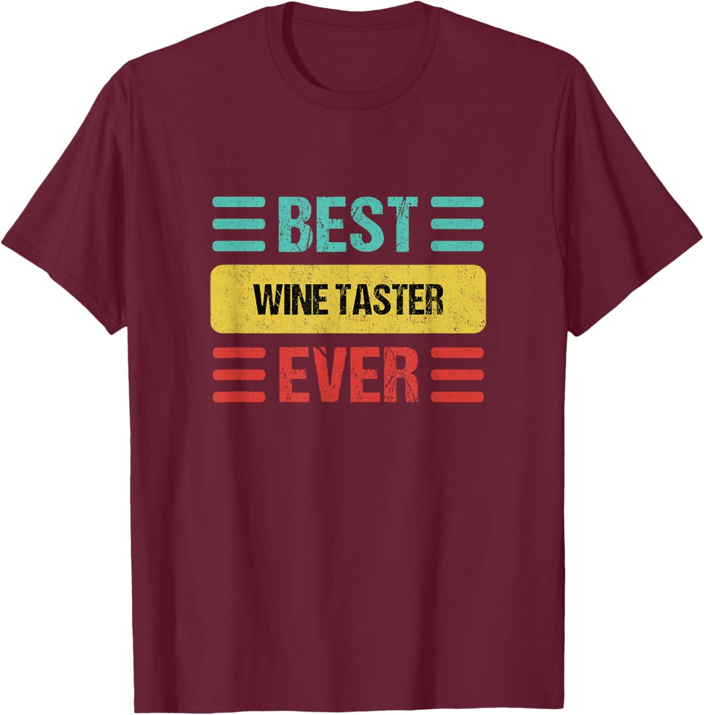 Wine Taster T-Shirt - T-Shirt | Maroon