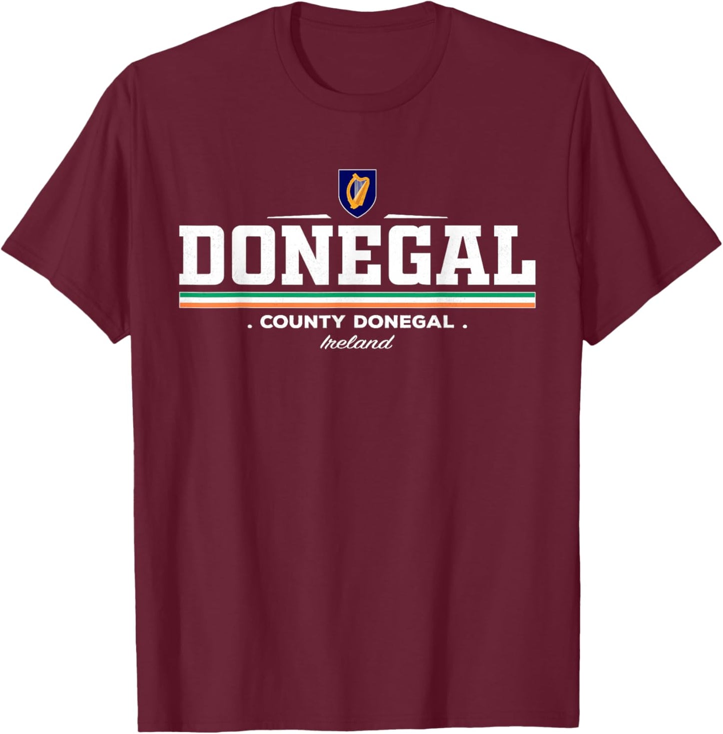 Donegal Ireland T-Shirt - T-Shirt | Maroon