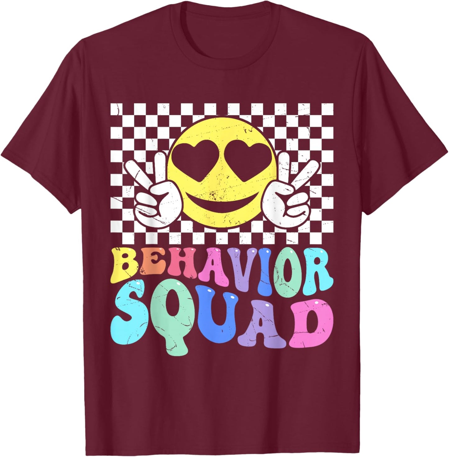 Behavior Squad T-Shirt - T-Shirt | Maroon