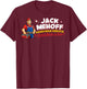 Funny Adult Humor Jack Mehoff Pun Innuendo Gag Gifts T-Shirt - T-Shirt | Maroon