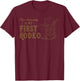 This Actually is My First Rodeo Funny Cowboy T-Shirt - T-Shirt | Maroon