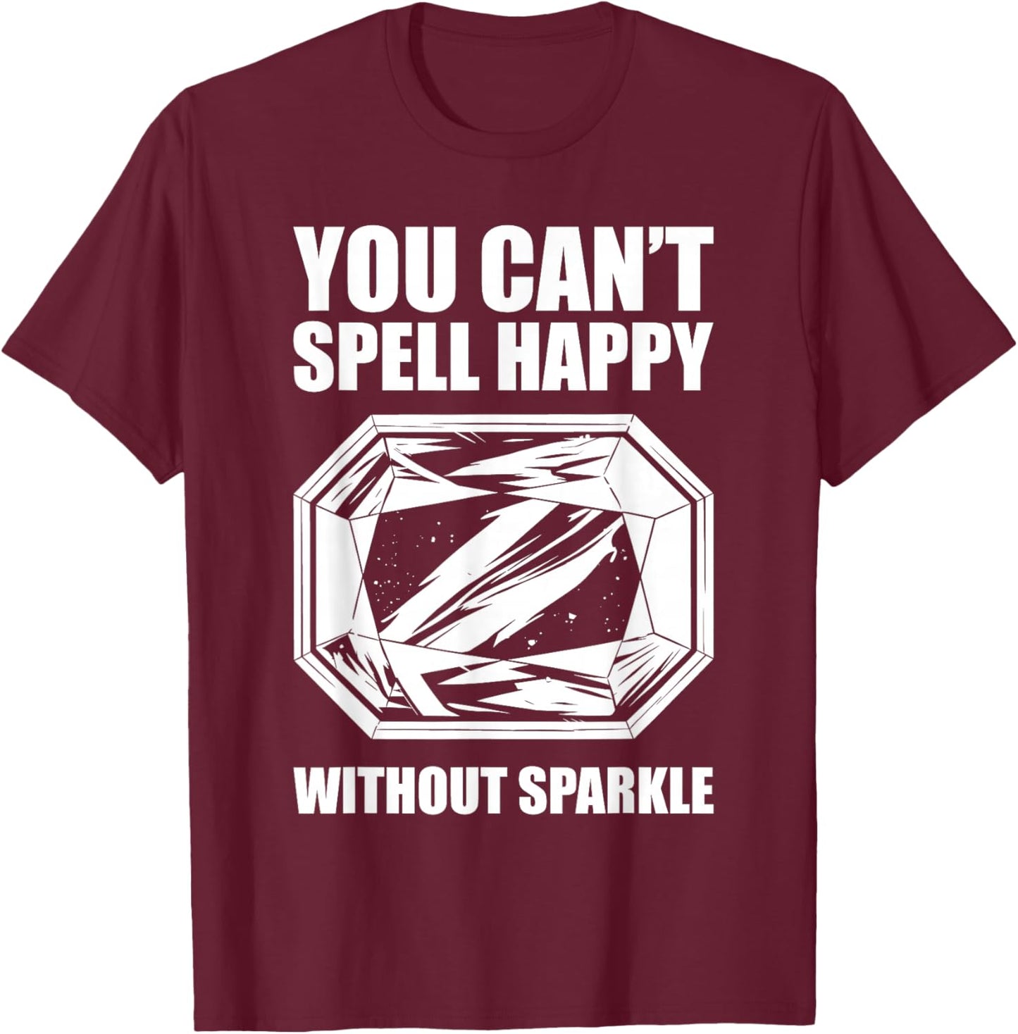 Gems Stones - Precious Gemstones T-Shirt - T-Shirt | Maroon