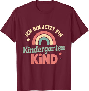 Ich Bin Jetzt Ein Kindergartenkind Kita Start T-Shirt - T-Shirt | Maroon