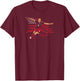Mallory Swanson: Golden Goal - USA Soccer T-Shirt - T-Shirt | Maroon