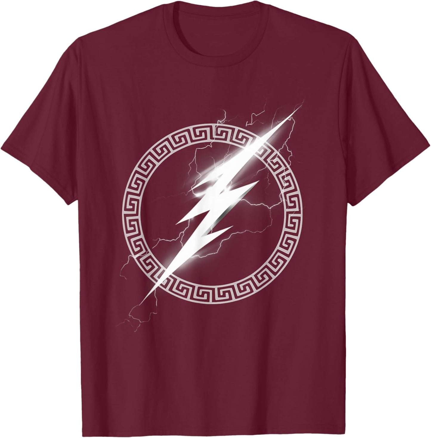 Zeus Ancient Greek God Symbol T-Shirt - T-Shirt | Maroon