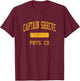 Captain Shreve High School HS Shreveport LA PHYS Ed T-Shirt - T-Shirt | Maroon