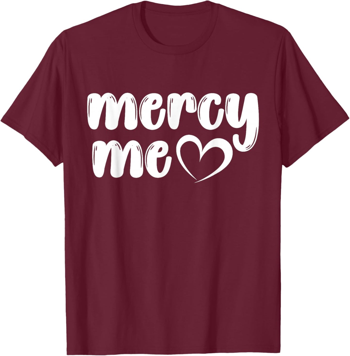 Have Mercy Bishop Marianne Edgar Budde Mercy Me Heart Design T-Shirt - T-Shirt | Maroon