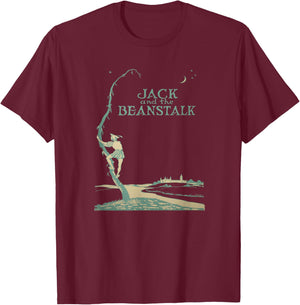 Jack and The Beanstalk T-Shirt - T-Shirt | Maroon